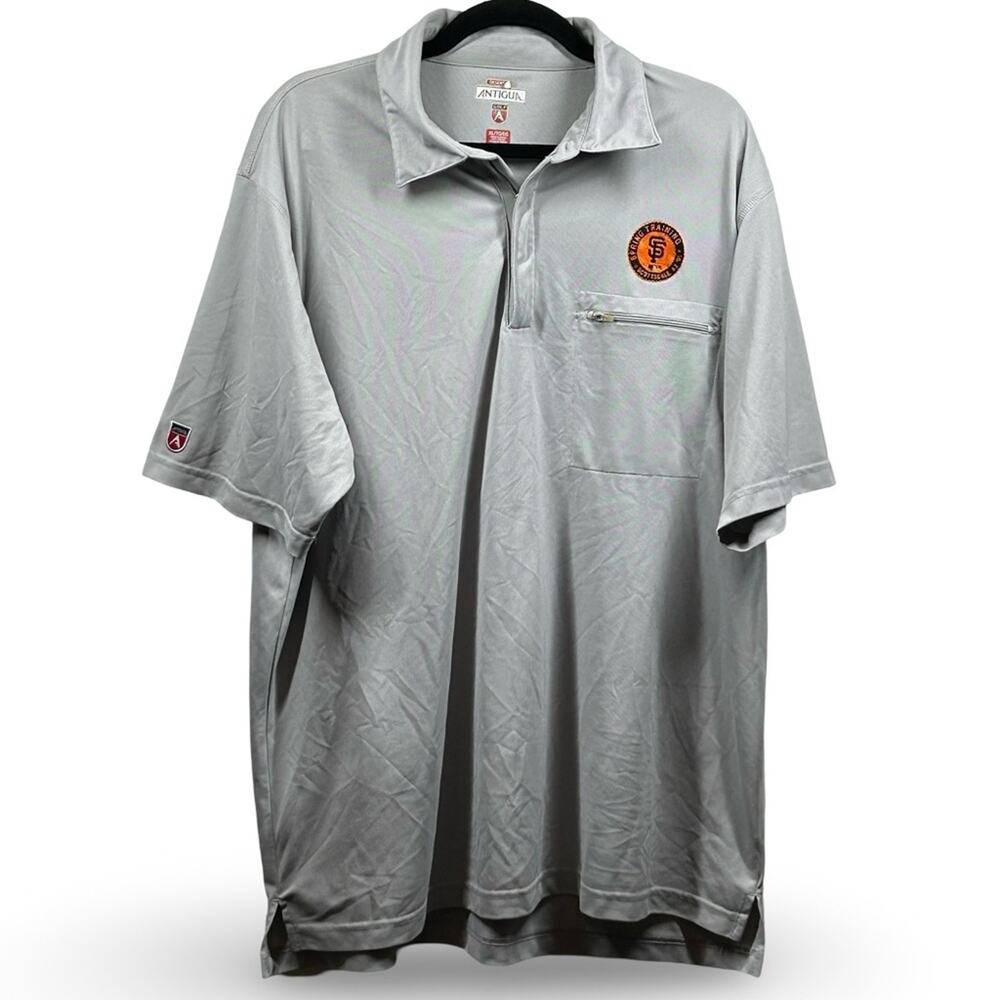 Antigua San Francisco Giants Spring Training 2008 Golf Polo Size XL MLB Baseball